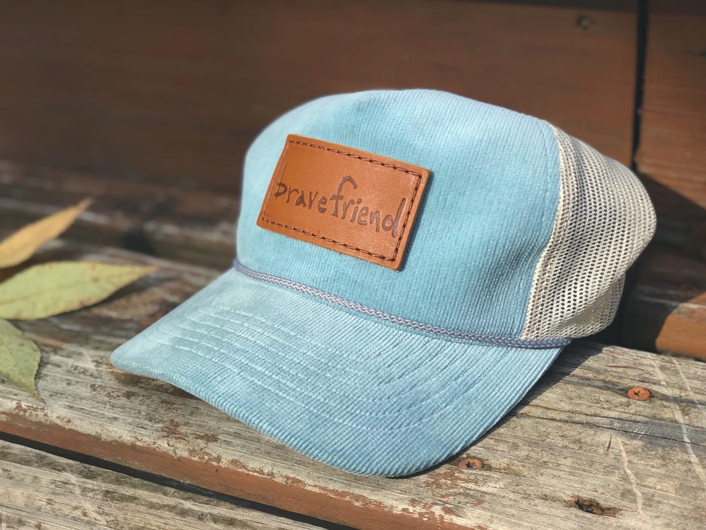 corduroy trucker hat